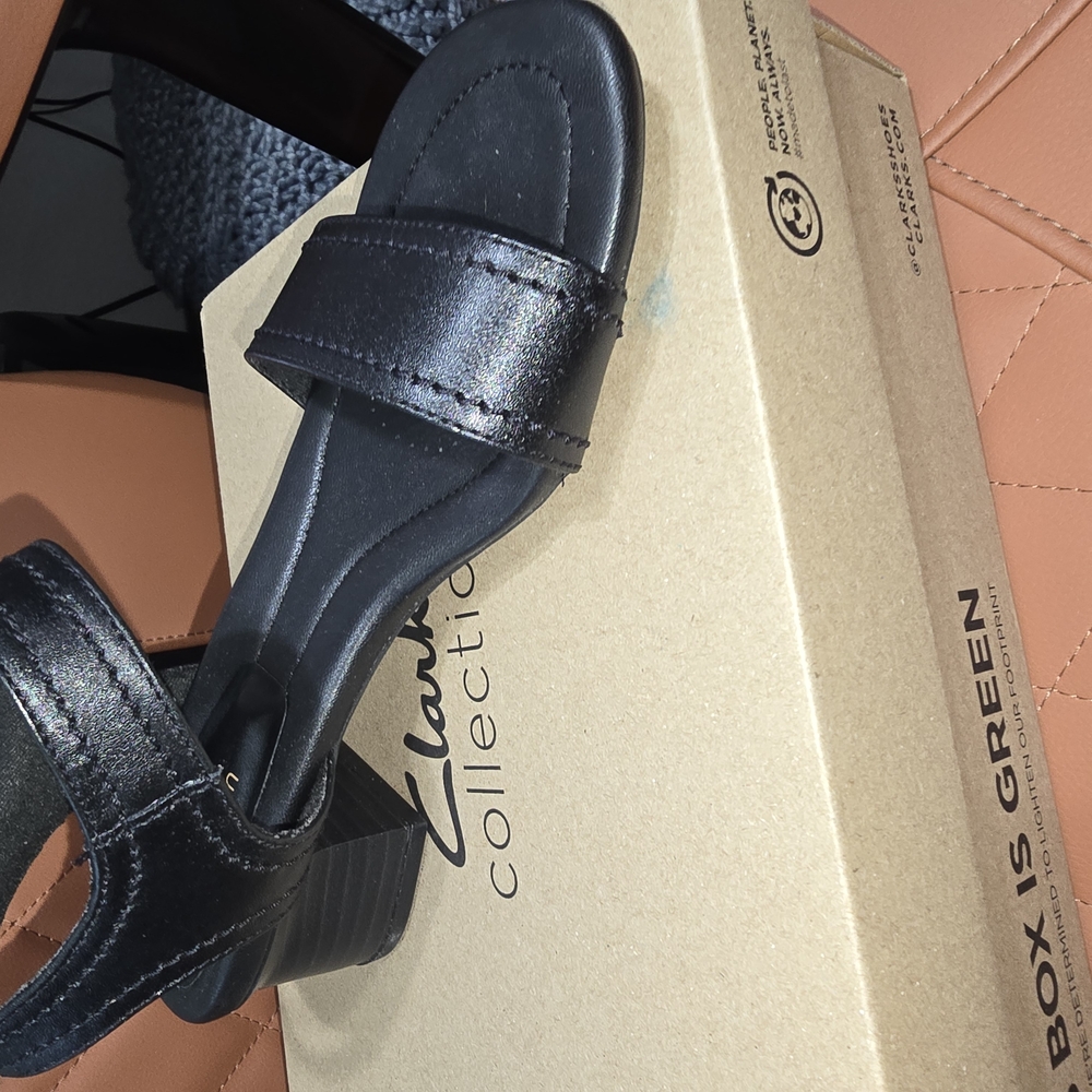 Clarks Black Women's Sandals